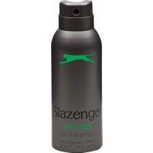 4 Adet Slazenger Erkek Deo Sprey Activesport Yeşil 150 ml