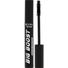 4 Adet Rival Loves Me Big Boost Maskara, No:01 Siyah 1 Adet