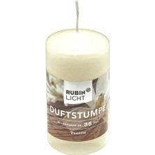 Rubin Licht Kokulu Silindir Mum Bourbon & Vanilya, 110X60 mm