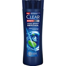 3 Adet Clear Men Şampuan Cool Sport Menthol 350 ml