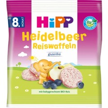 3 Adet Hipp Organik Bebek Gofreti Yabanmersinli ve Pirinçli 30 gr