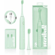 3 Adet Steriball Electric Toothbrush Elektrikli Diş Fırçası Yeşil
