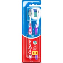 4 Adet Colgate Diş Fırçası Ekstra Clean Orta 1+1