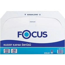 2 Adet Focus Klozet Kapak Örtüsü 250 Adet