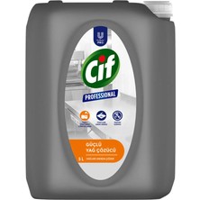 2 Adet Cif Professional Güçlü Yağ Çözücü 5 Lt