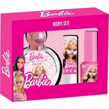 4 Adet Kiva Barbie Hediye Seti Edt Parfüm + Oje + Lip 1 Adet