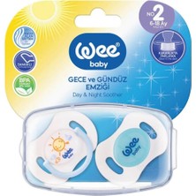 4 Adet Wee Baby Emzik Gece Gündüz No 2 (Saklama Kabı Hediyeli) 2'li