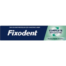 Fixodent Complete Ekstra Ferah Diş Protezi Yapıştırıcı Krem 47 gr