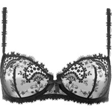 Simone Perele Siyah Balenli Sütyen 12B330