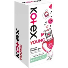 4 Adet Kotex Young Günlük Ped 30'lu