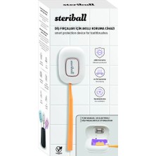 3 Adet Steriball Diş Fırçası Akıllı Koruma Cihazı 1 Adet