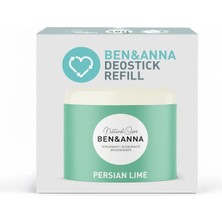4 Adet Ben & Anna Stick Refill Deodorant Lime 40 G