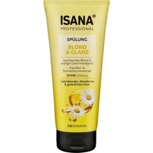 5 Adet Isana Professional Sarı ve Parlak Saç Kremi Doğal Sarı ve Sarı Renkli Boyalı Saçlar Için 200 ml