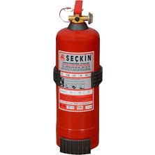 4 Adet Seçkin Kuru Kimyevi Toz Yangın Tüpü 2 kg Askı Aparatlı