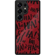 BG AKSESUAR Samsung Galaxy S25 Ultra Uyumlu Kahkaha Desenli Kamera Korumalı Darbelere Dayanıklı Kılıf