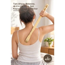 Yenilig 3 Adet Ahşap Sırt Kaşıma Çubuğu – Tam Ahşap Malzeme, 46 x 4 cm Ölçü, Sırt Kaşıyıcı Back Scratcher