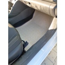 Tercih Kauçuk Renault Megane 4  2017 Model  Mozaikli Bej  Pvc Paspas
