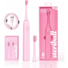 4 Adet Steriball Electric Toothbrush Elektrikli Diş Fırçası  Pembe