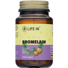 4 Adet Life In Bromelain Takviye Edici Gıda 30 Tablet 250MG