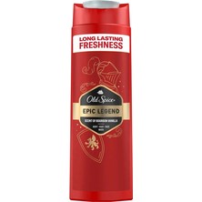 4 Adet Old Spice Rockstar Erkek Duş Jeli ve Şampuan 400 ml