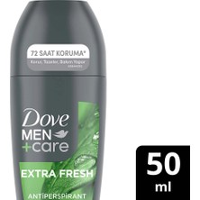 3 Adet Dove Men +Care Extra Fresh Erkek Roll On Deodorant 50 ml