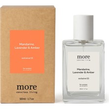 2 Adet More Conscious Living 03 Mandarine Lavender Amber 50 ml