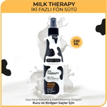 3 Adet Morfose Milk Therapy Çift Fazlı Fön Sütü 220 ml