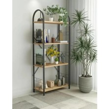 Treeandtech Likya 4 Raflı Kitaplık