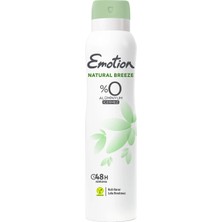 3 Adet Emotion Deodorant Natural Breeze 150 ml
