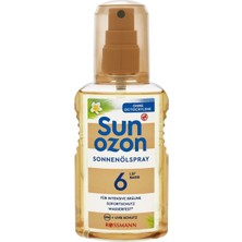 Sun Ozon 3 Adet Sunozon Güneş Yağı Sprey Spf 6 Normal Ciltler Için 150 ml