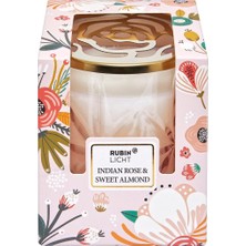 Rubin Licht 5 Adet Rubinlicht Mum Cam Altın Kapak Gül Tatlı Badem 1 Adet