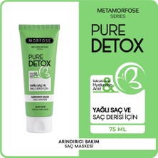 5 Adet Morfose Metamorfose Pure Detox Arındırıcı Bakım Saç Maskesi 75 ml