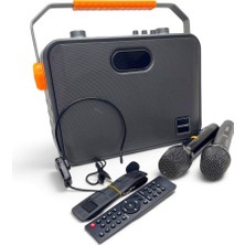 Antenci Rose HP-501 Acoustic Taşınabilir Ses Sistemi 150WATT 2xel 1xkafa Telsiz Mikrofonlu Set