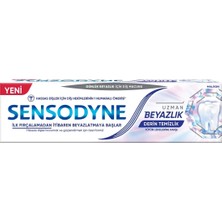 3 Adet Sensodyne Diş Macunu Uzman Beyaz Derin Temizlik 75 ml