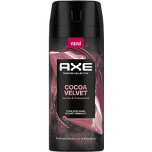 3 Adet Axe Deo Cocoa Velvet 150 ml