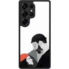 BG AKSESUAR Samsung Galaxy S25 Ultra Uyumlu Love Desenli Kamera Korumalı Darbelere Dayanıklı Kılıf