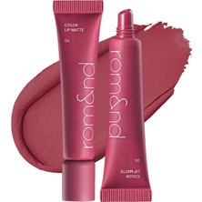 Rolebu 3 Adet Rom&nd Color Lip Matte Likit Mat Ruj 04 Old Cherry