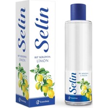 3 Adet Selin Kolonya Limon Pvc 200 ml