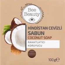 5 Adet Bee Beauty Hindistan Cevizli Kalıp Sabun 100 gr