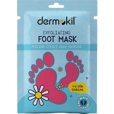 3 Adet Dermokil Ayak Maskesi Peeling Etkili Soyulabilir 1 Adet