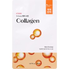 4 Adet Etude Kolajen Içerikli Sıkılaştırıcı Kağıt Maske 20 ml
