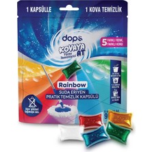 Dops Kovaya At Yüzey Temizleme Kapsülü Rainbow Karışık 15'li