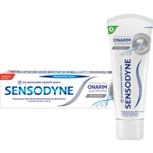 2 Adet Sensodyne Diş Macunu Repair & Protect Whitening 75 ml