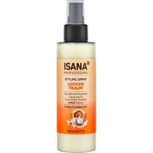 4 Adet Isana Professional Güçlü Bukleler Saç Spreyi Styling 150 ml