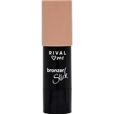 3 Adet Rival Loves Me Bronzer Stick No.01 Caramel 7 gr