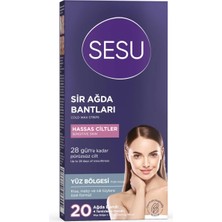 3 Adet Sesu Yüz Ağda Bandı 20'li 20'li