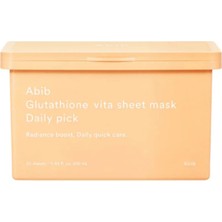 Abib Glutathione Vita Sheet Mask Daily Pick 30 Sheets 30 Adet