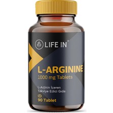 5 Adet Life In Arjinin Içeren Takviye Edici Gıda 90 Tablet 1000MG