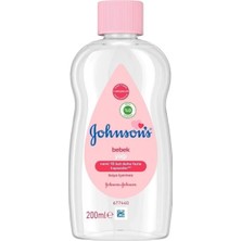 2 Adet Johnson's Baby Bebek Yağı 200 ml