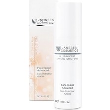 4 Adet Janssen Cosmetics Face Guard Advanced SPF30 Güneş Korumalı Işıltı Veren Serum Etkili Nemlendirici 50